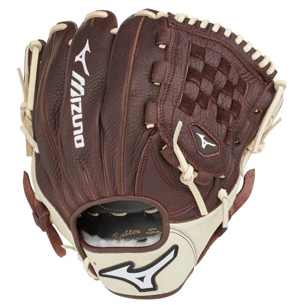 Mizuno Franchise Series Infield 11" Férfi Kesztyű Kávé/Titán EJN803752